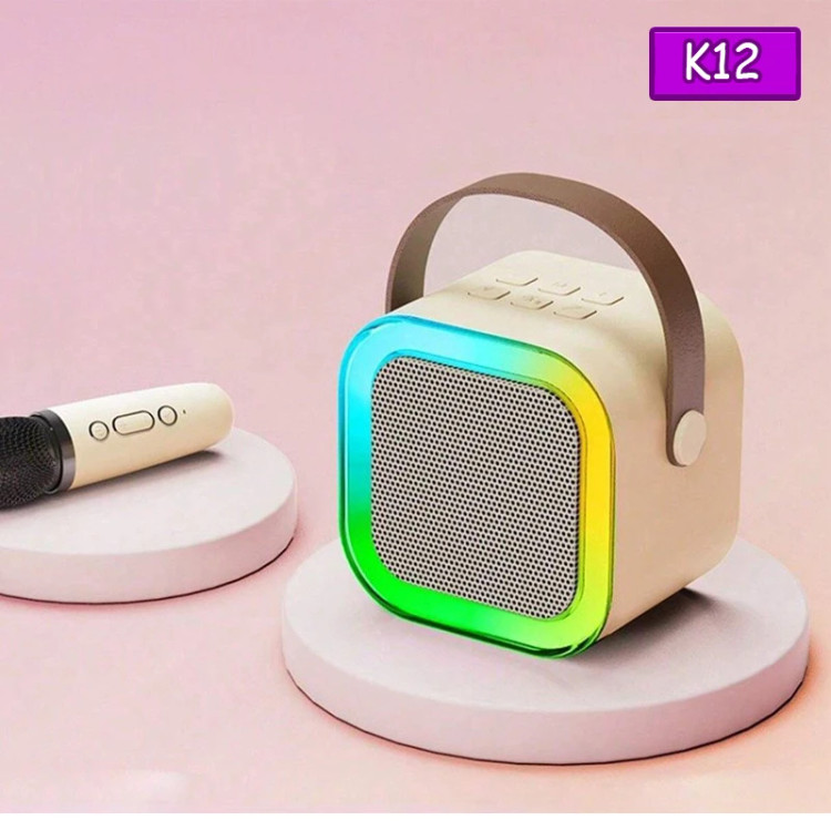 اسپیکر بلوتوثی با دو میکروفون مدل K12