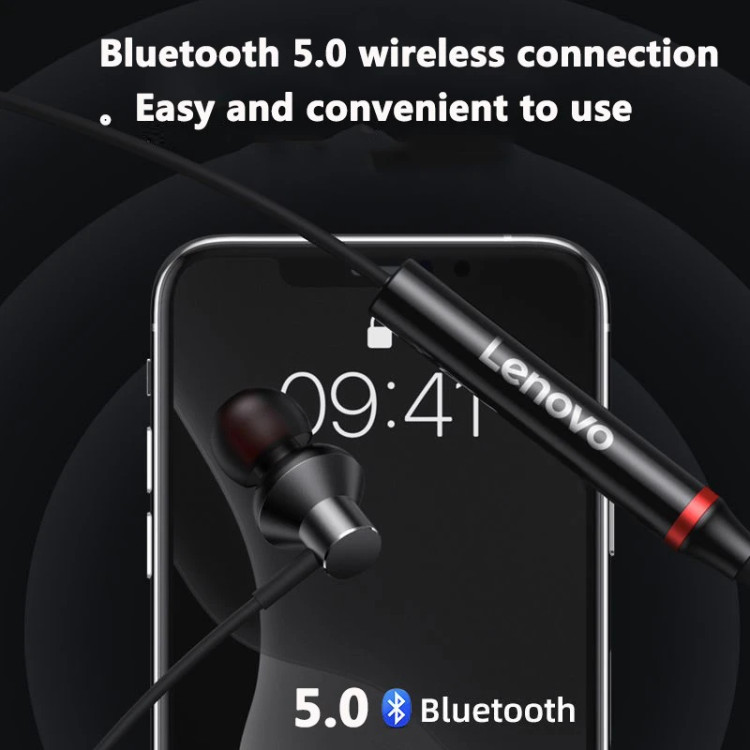 هدفون بلوتوثی لنوو مدل HE05x
