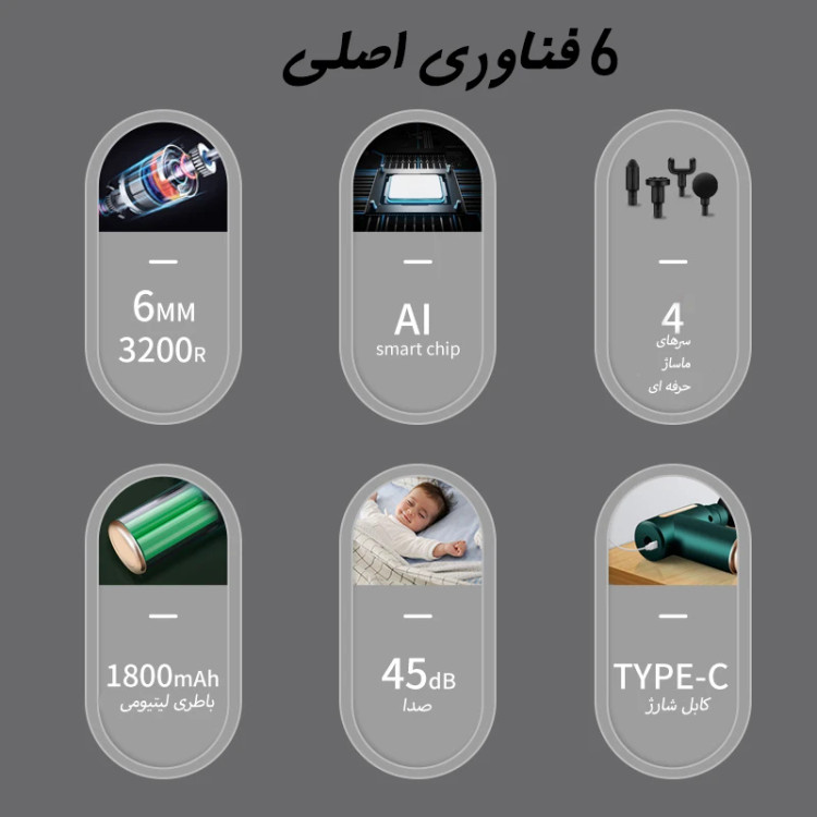 ماساژور بدن مدل SL720