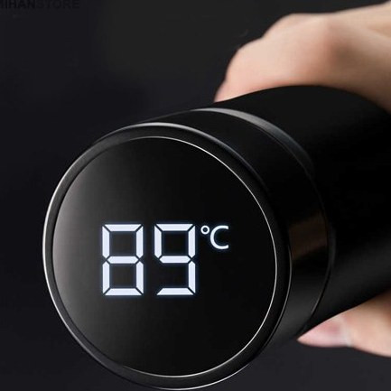 فلاسک هوشمند دماسنج دار ظرفیت 0.5 لیتری