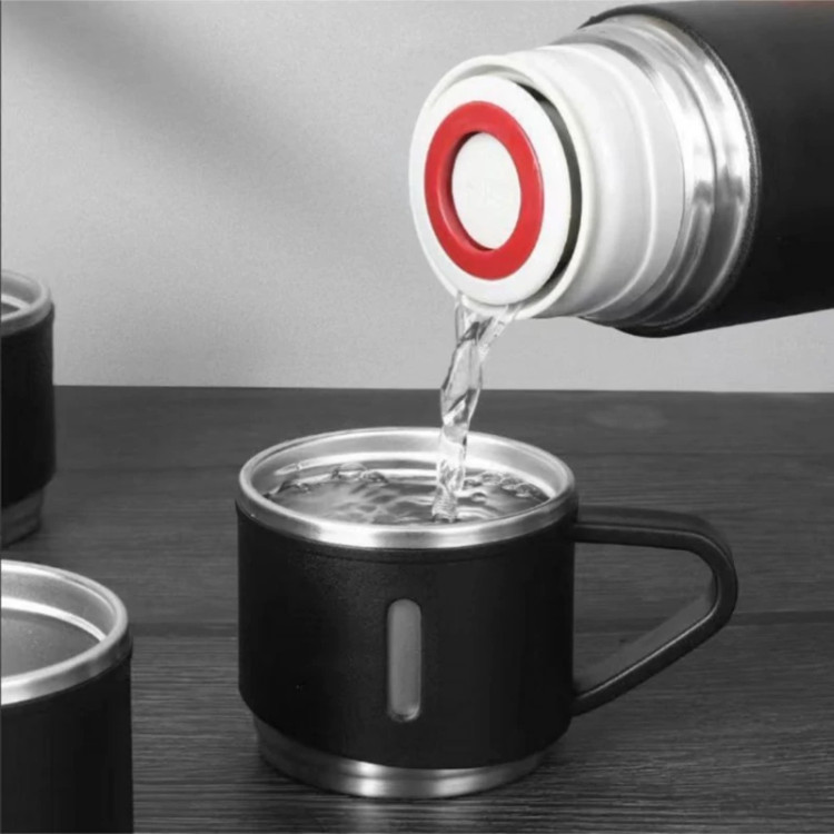 فلاسک کادویی ۳ کاپ ظرفیت ۵۰۰ میلی لیتر