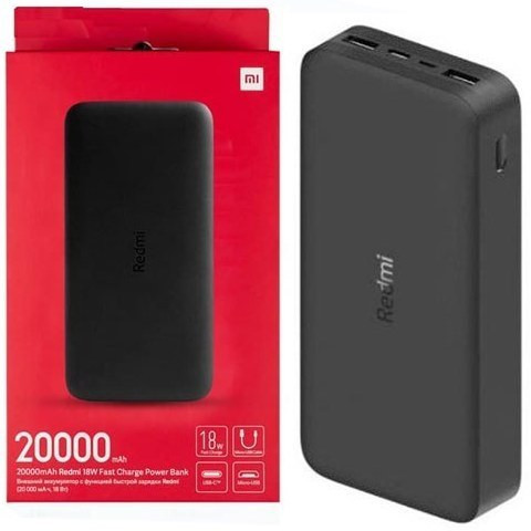 پاوربانک شیائومی مدل PB200LZM ظرفیت 20000 میلیآمپر ساعت اصل