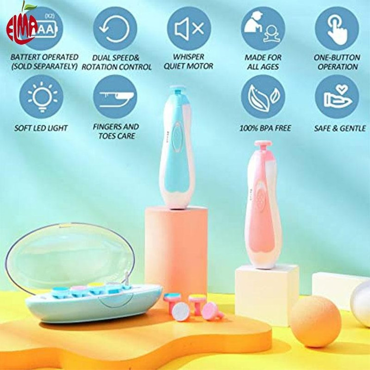 سوهان برقی چیکو مخصوص نوزاد و کودک با ۶ سری مختلف