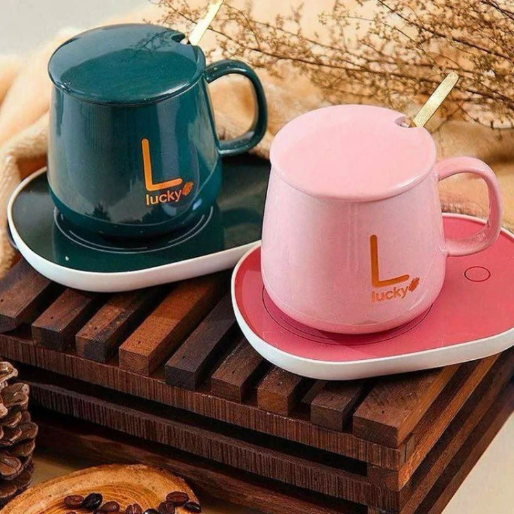 ماگ حرارتی لاکی همراه جعبه کادویی مناسب هدیه